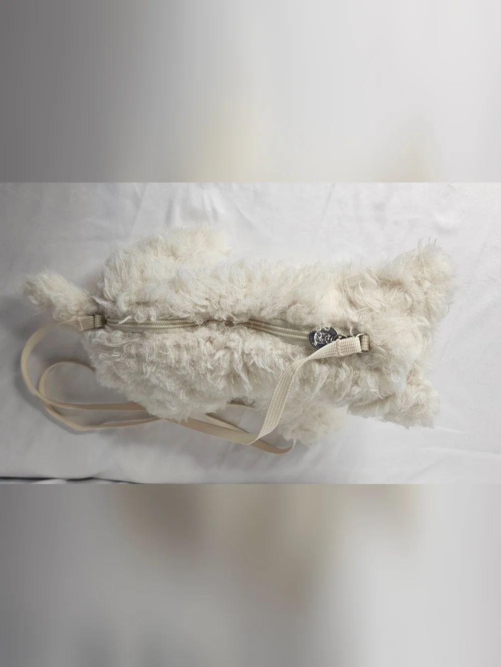 ​Jellycat Munro Scottie Dog Bag Plush White Terrier Puppy Crossbody Purse Rare